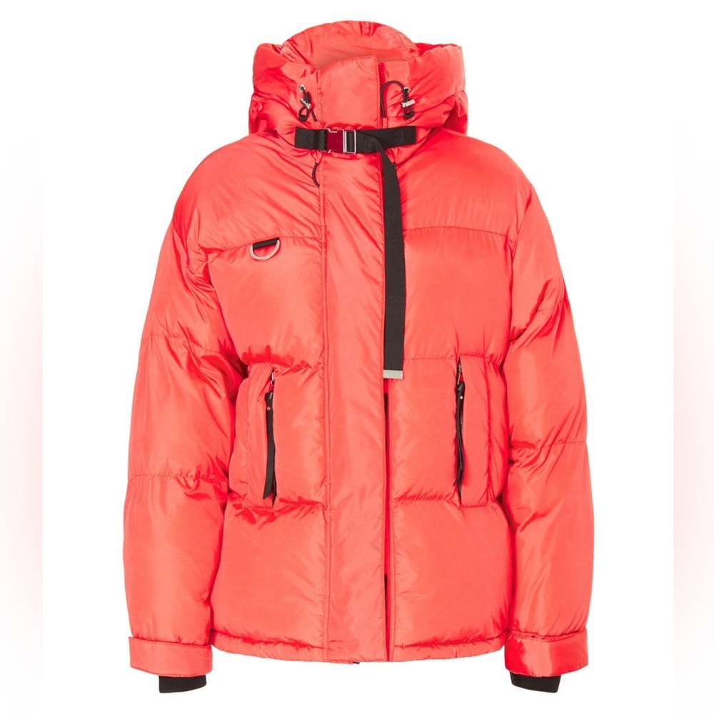 Shoreditch Ski Club Coral Willow Puffer Ski Jacket